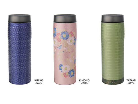 タイガー、日本の伝統美を立体デザインした1万円のステンレスボトル