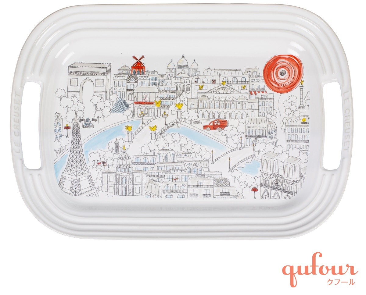 暮らし】ル・クルーゼ、パリが描かれたストーンシリーズ11/22発売