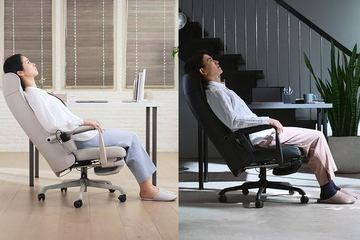 電動リクライニング付きソファベンチ。NASA提唱のリラックス姿勢に