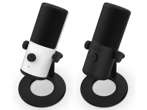 NZXT、コンパクトなUSBコンデンサマイクと省スペースタイプのマイク