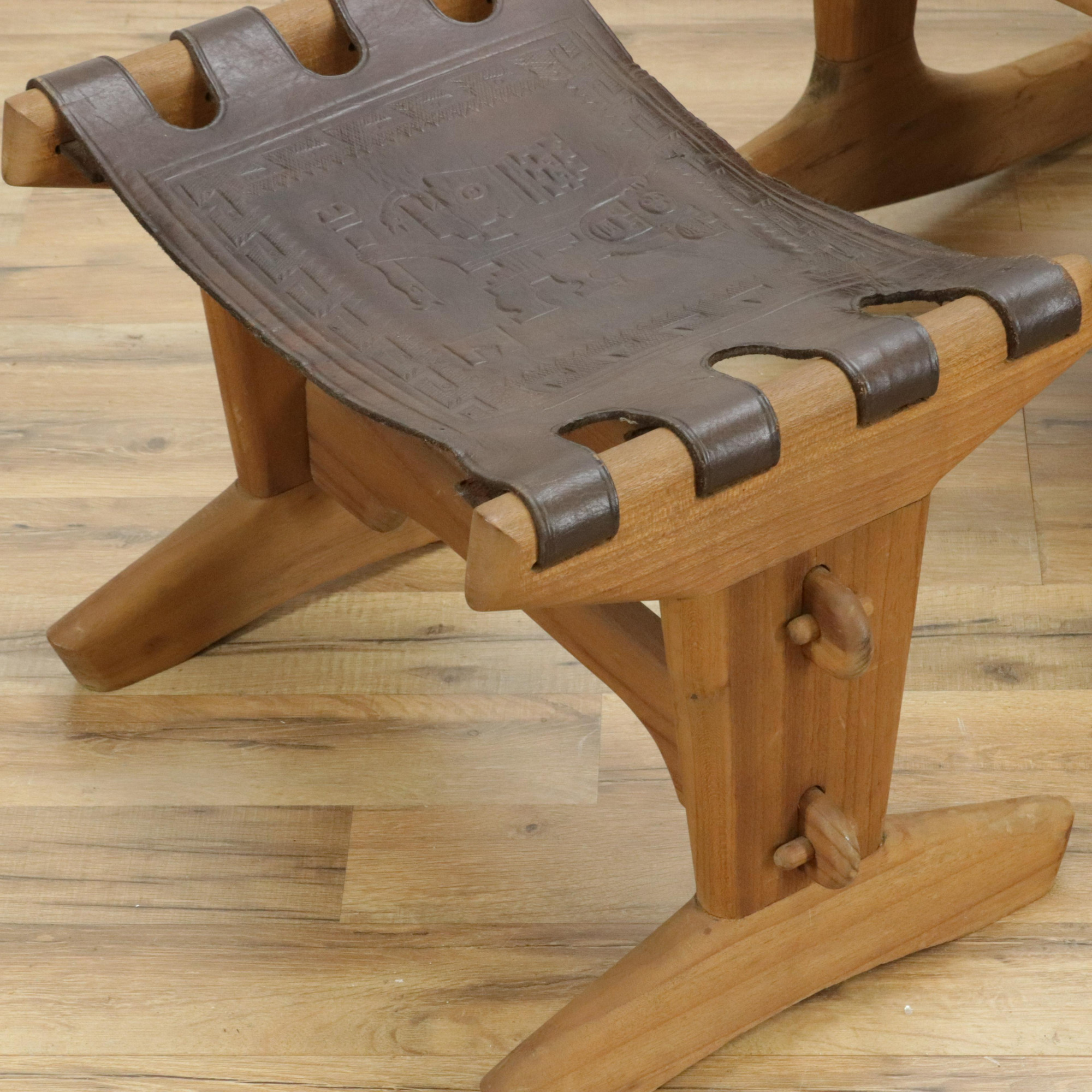 Angel Pazmino Chair and Ottoman - Capsule Auctions