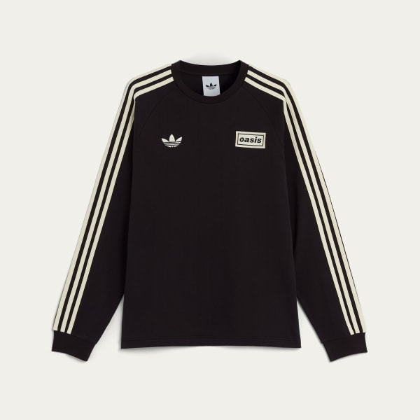 adidas Originals × Oasis ツアー スリーストライプス 長袖Tシャツ