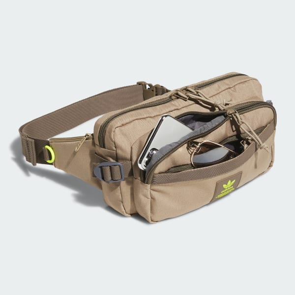 adidas Rectangle 2.0 Crossbody Bag - Green | Free Shipping with