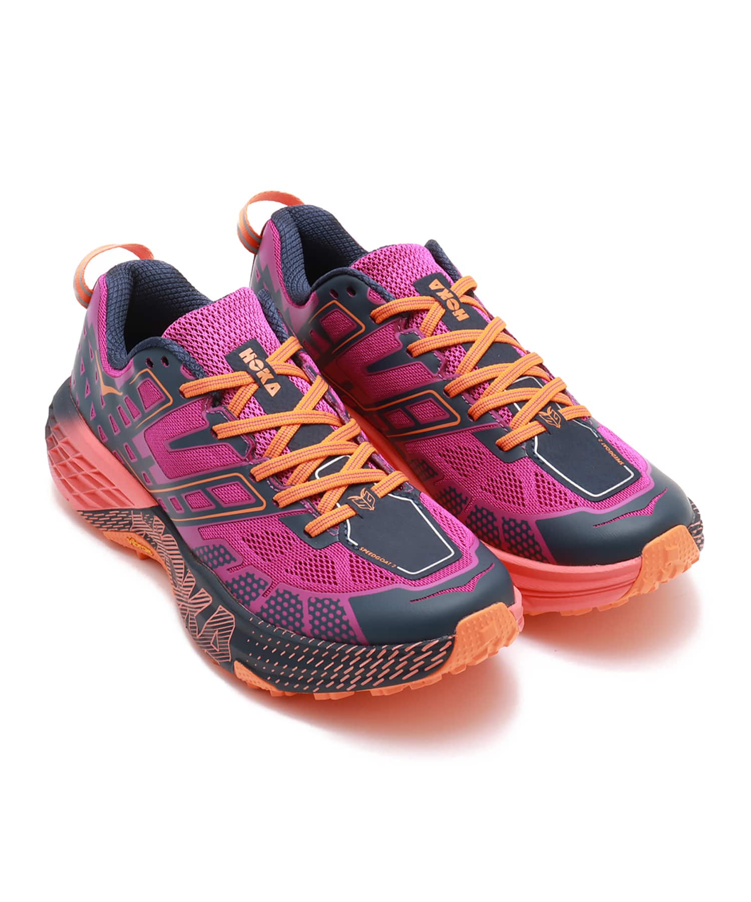 HOKA SPEEDGOAT 2 WILD FLOWER / ELECTRIC TANGERINE（ホカ スピード