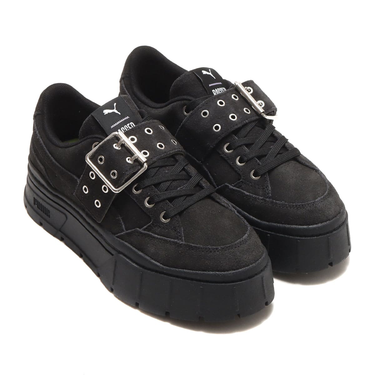 PUMA MAYZE STACK THE RAGGED PRIEST PUMA BLACK 23SU-I（プーマ