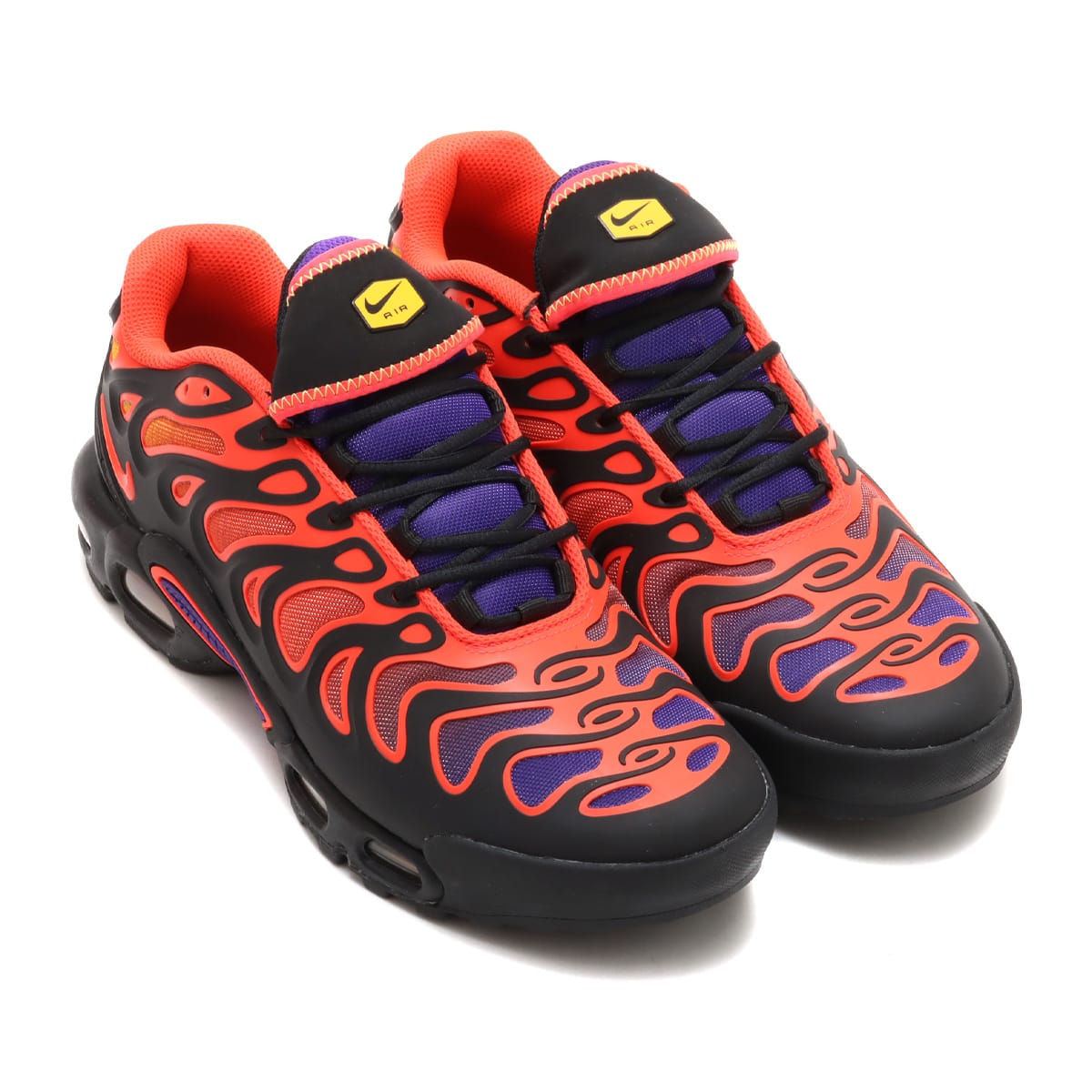 NIKE AIR MAX PLUS DRIFT BLACK/BRIGHT CRIMSON-FIELD PURPLE（ナイキ