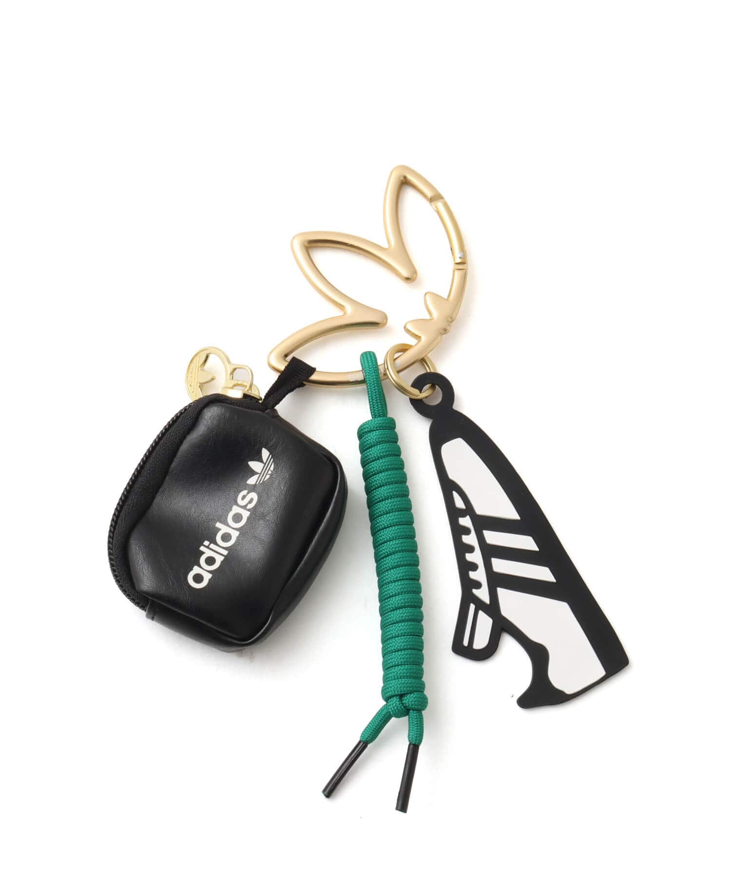 adidas KEY CHAIN ゴールドメタリック/EQTイエロー/セミルシッドレッド