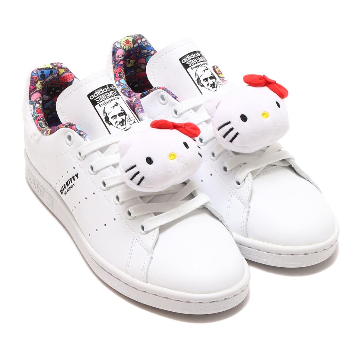 adidas STAN SMITH W HELLO KITTY FTWWHT/CBLACK/LTFLRE（アディダス