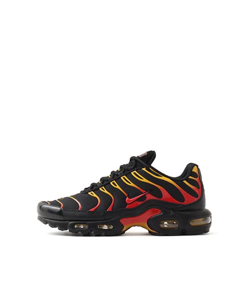 NIKE AIR MAX PLUS LEMON VENOM/BLACKENED BLUE-HYPER CRIMSON（ナイキ