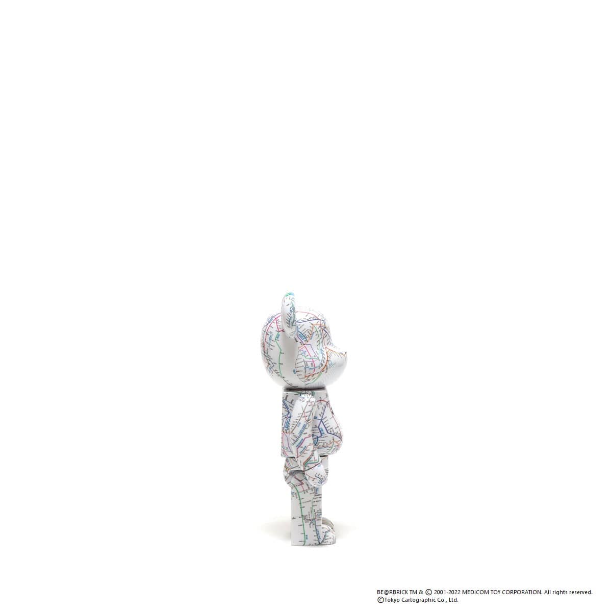 MEDICOM TOY BE@RBRICK atmos SUBWAY 100％ & 400％ 22SS-I