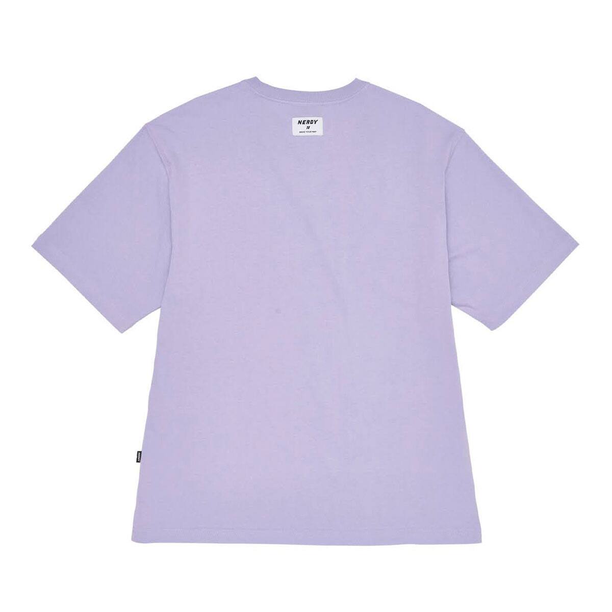 NERDY Essential 1/2 Sleeve T-shirt LIGHT PURPLE 22SU-I（ノルディー