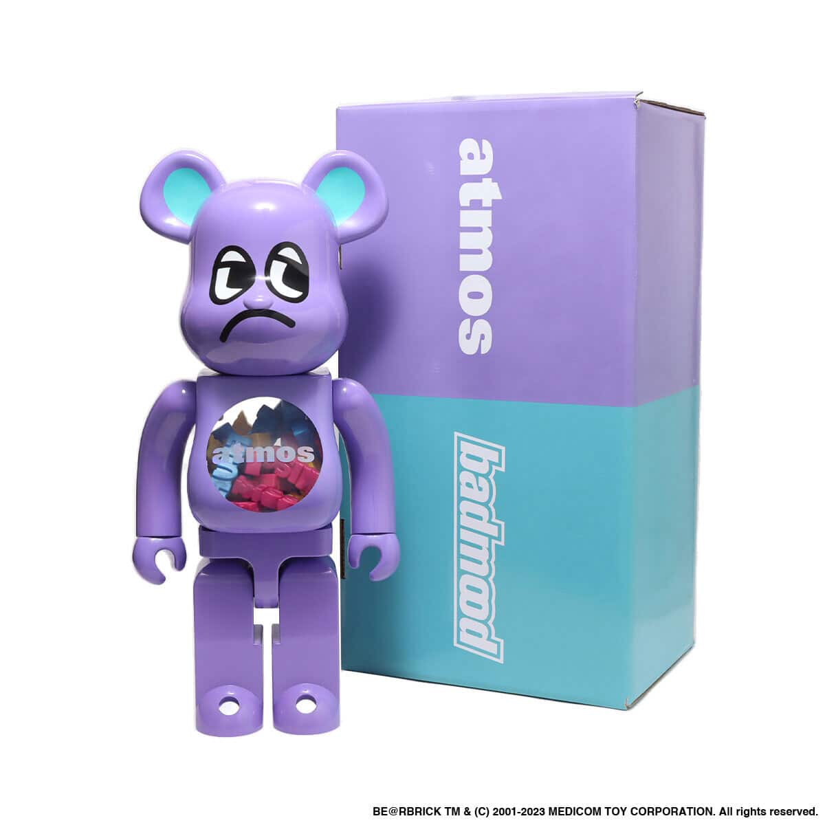 MEDICOM TOY BE@RBRICK atmos × BADMOOD 1000% （メディコムトイ ベア