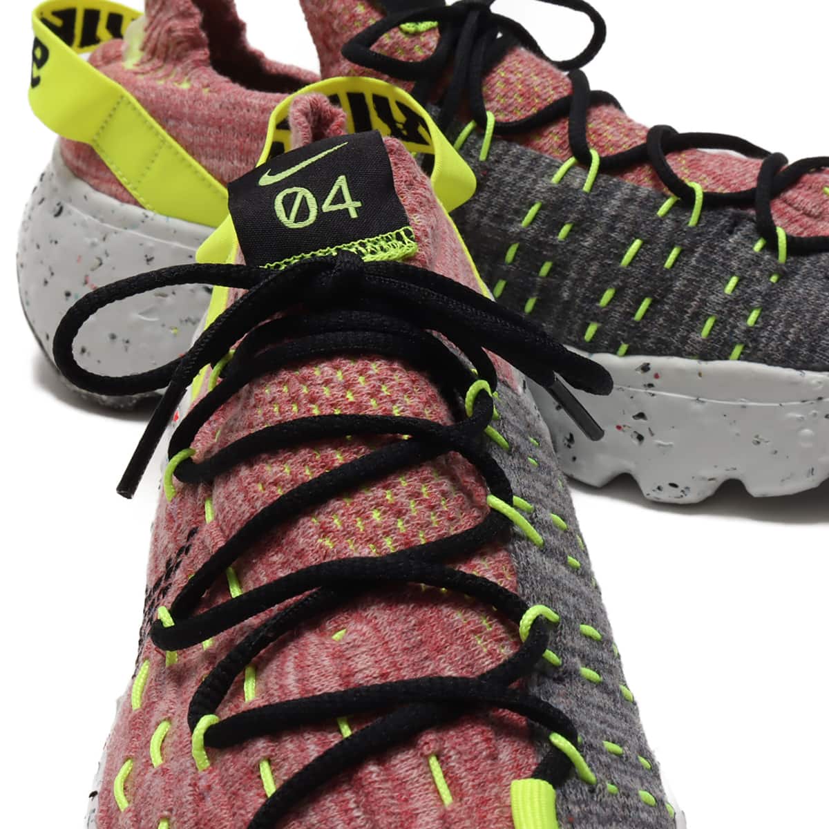 NIKE W SPACE HIPPIE 04 LEMON VENOM/BLACK-LT ARCTIC PINK 20FA-I