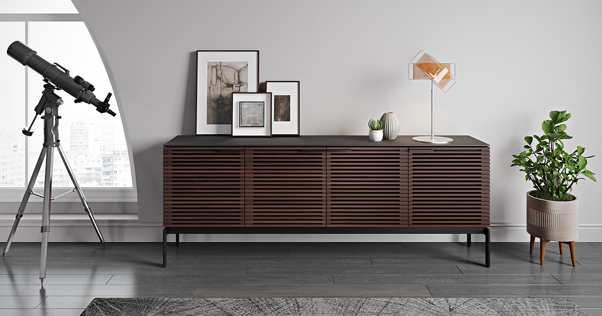 Corridor SV 7129 Slim TV Stand & Credenza | BDI Furniture