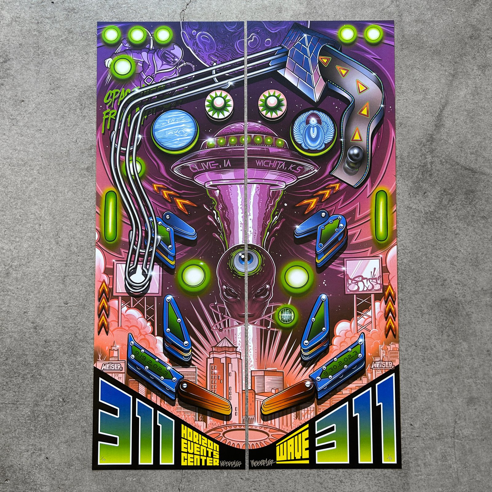 F4D Studios — 311 Clive and Wichita Regular Poster Sets