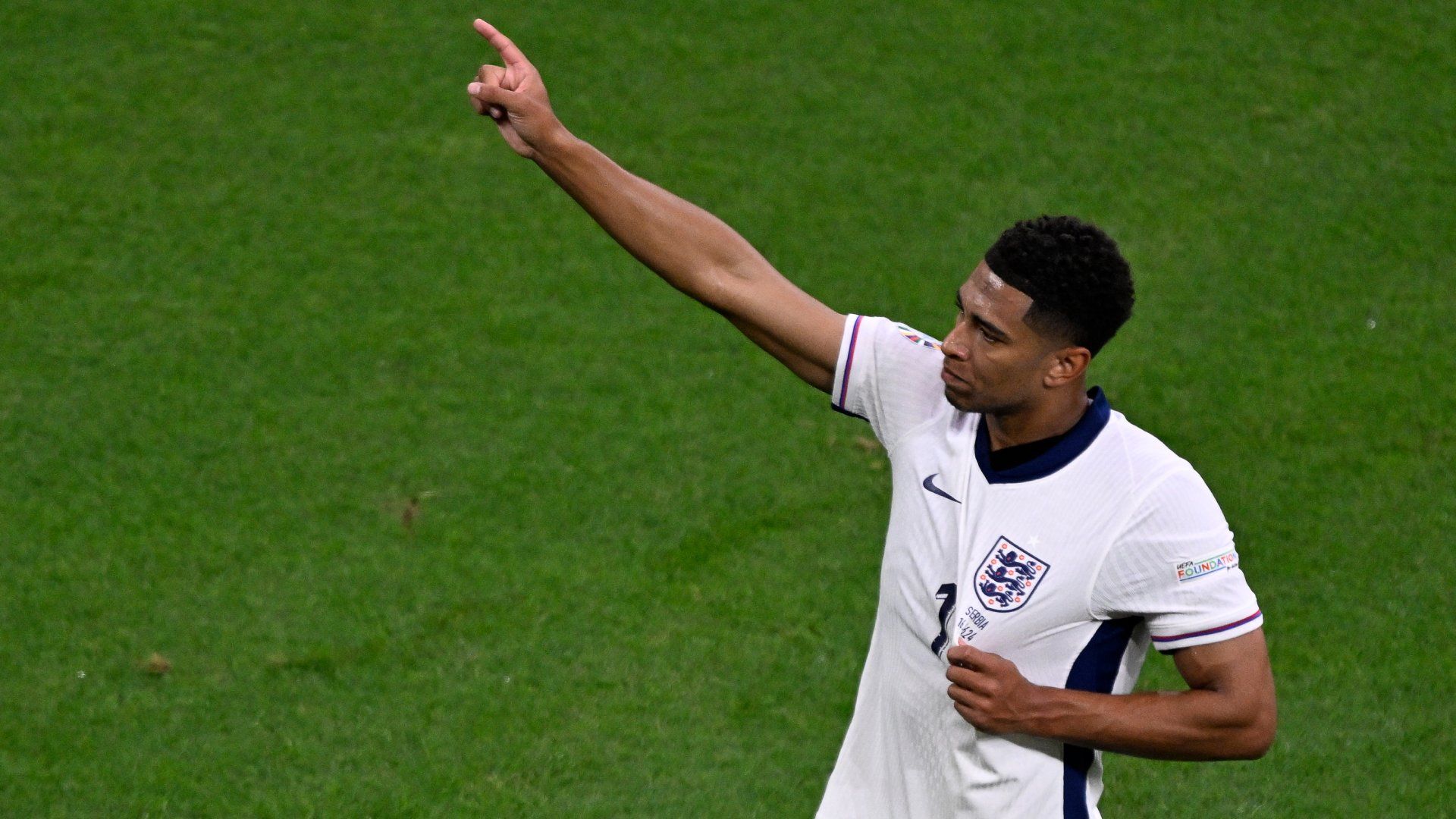 ベリンガム、得意パターンでイングランド代表に決勝点もたらし