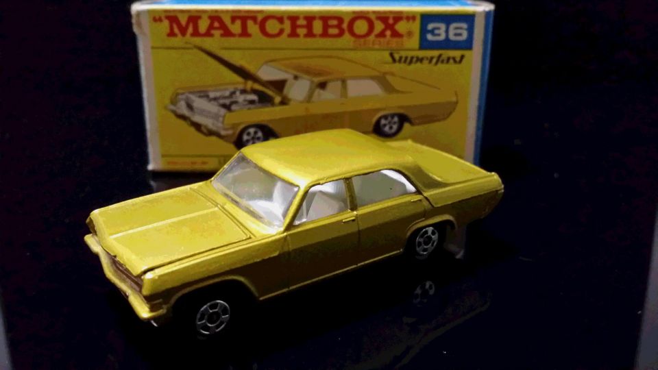 トミカ派に対抗するミニカー。イギリスの老舗マッチボックス（MATCHBOX