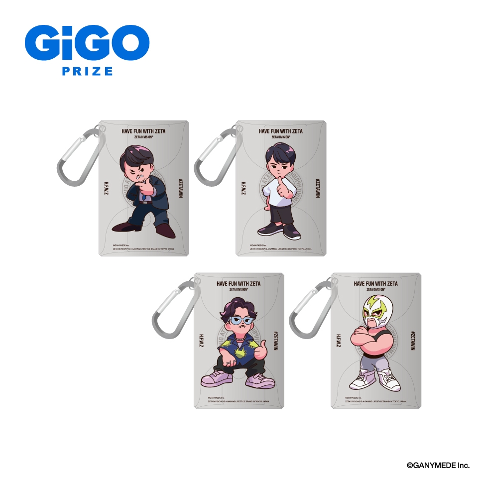 ZETA DIVISION HAVE FUN WITH ZETA アクリルスタンド～GiGOグループの