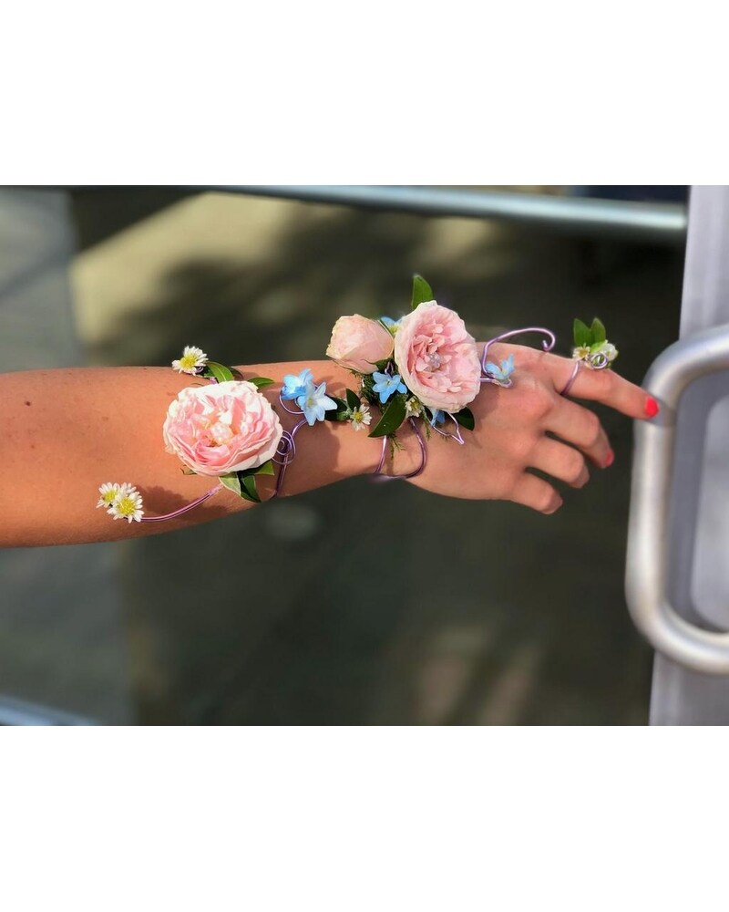 Artisan Prom Arm Corsage -423 in Asheville NC - Kaylynne's Briar