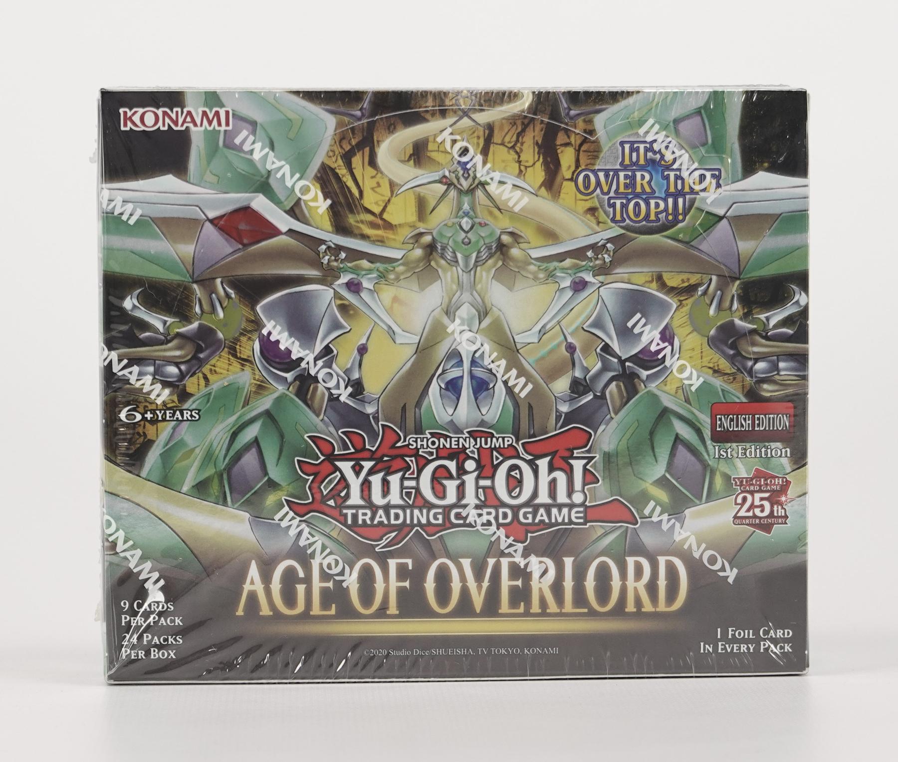 Yu-Gi-Oh Age of Overlord Booster Box | DA Card World