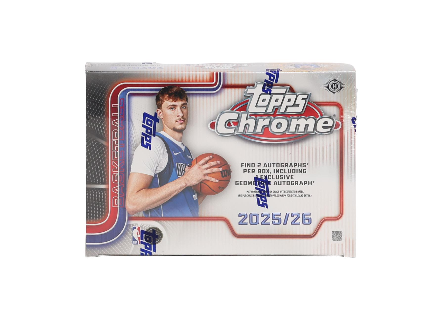 2025/26 Topps Chrome Basketball Breaker Delight Box | DA Card World