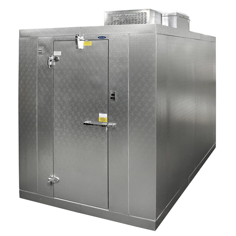 Norlake KLB77810-C 8' x 10' Indoor Walk-In Cooler w/ Top-Mounted
