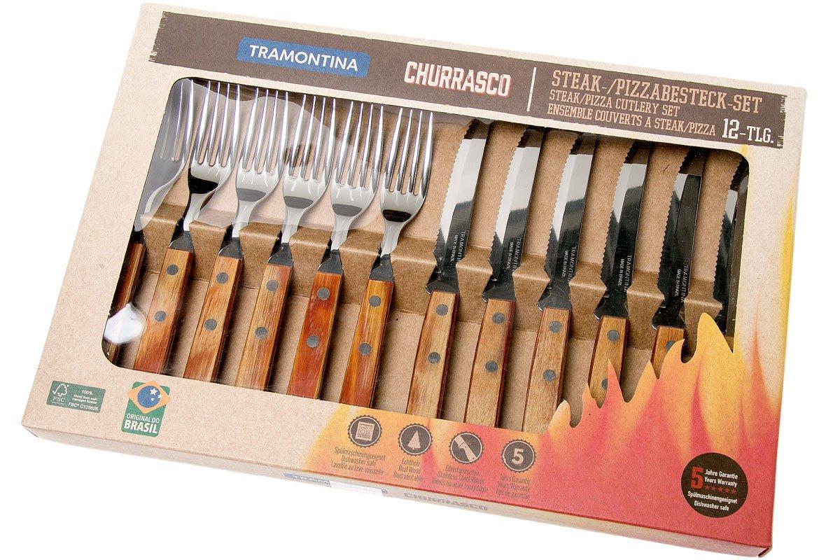Tramontina Churrasco 12-piece steak cutlery set, 29899-229