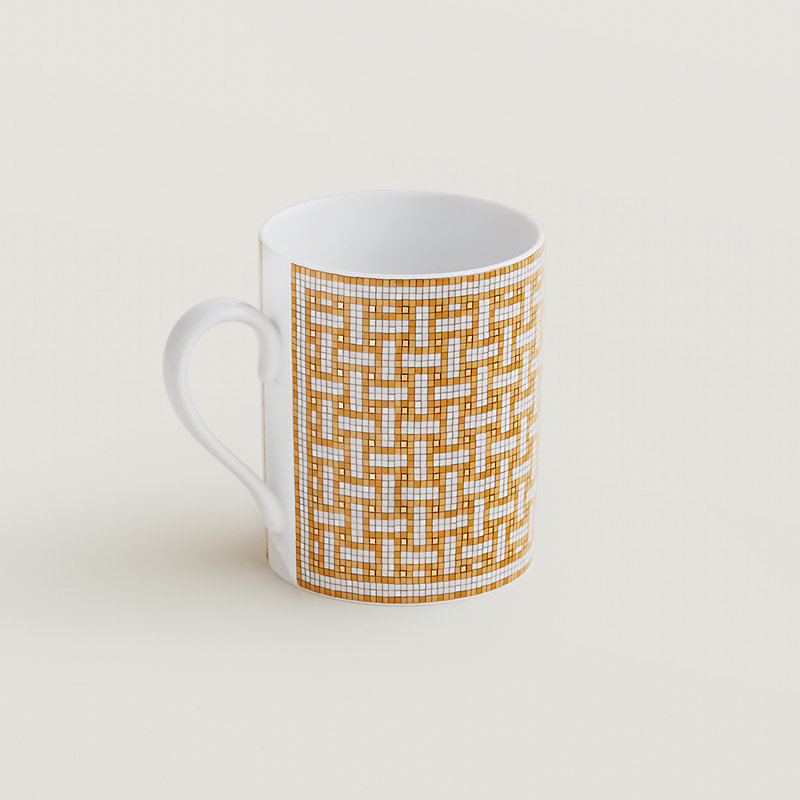 Mosaique au 24 gold mug | Hermès Netherlands