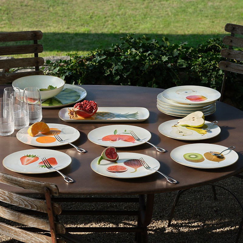 Kaorumi set of 6 dessert plates | Hermès Canada
