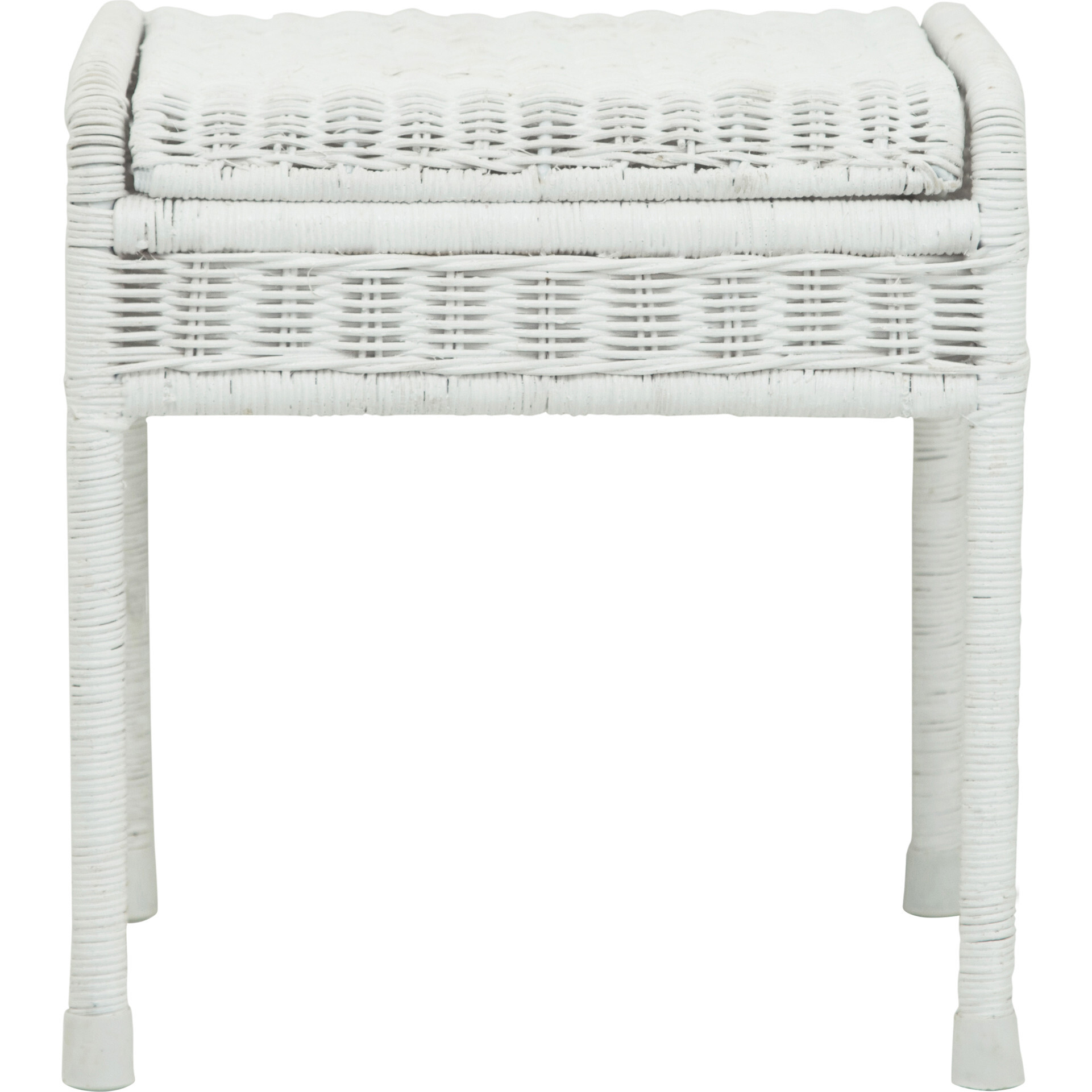 Stori Stool, White - Olli Ella Kids Seating | Maisonette