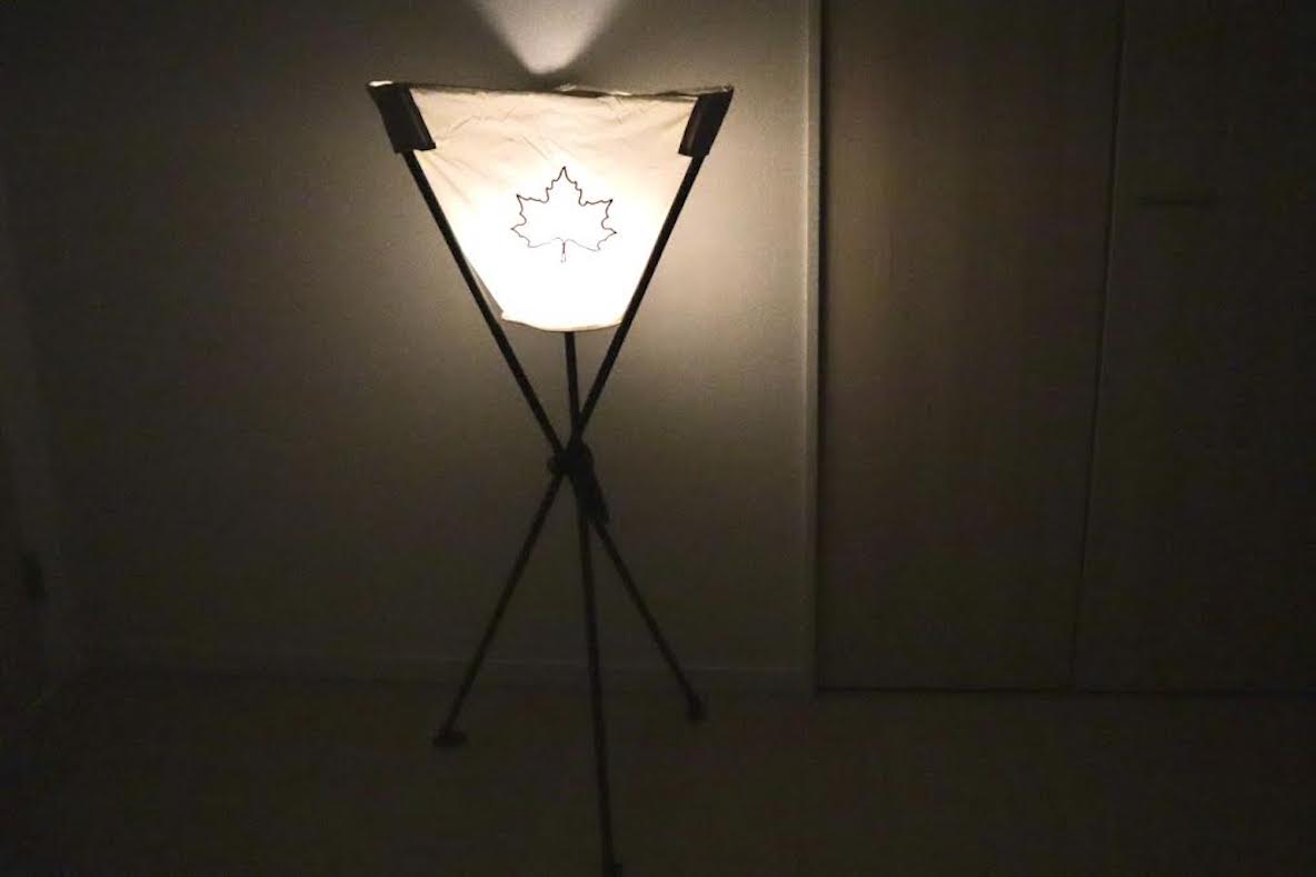 ロゴスの「ANDON STAND」は必需品ではないけれど、キャンプでもおうち