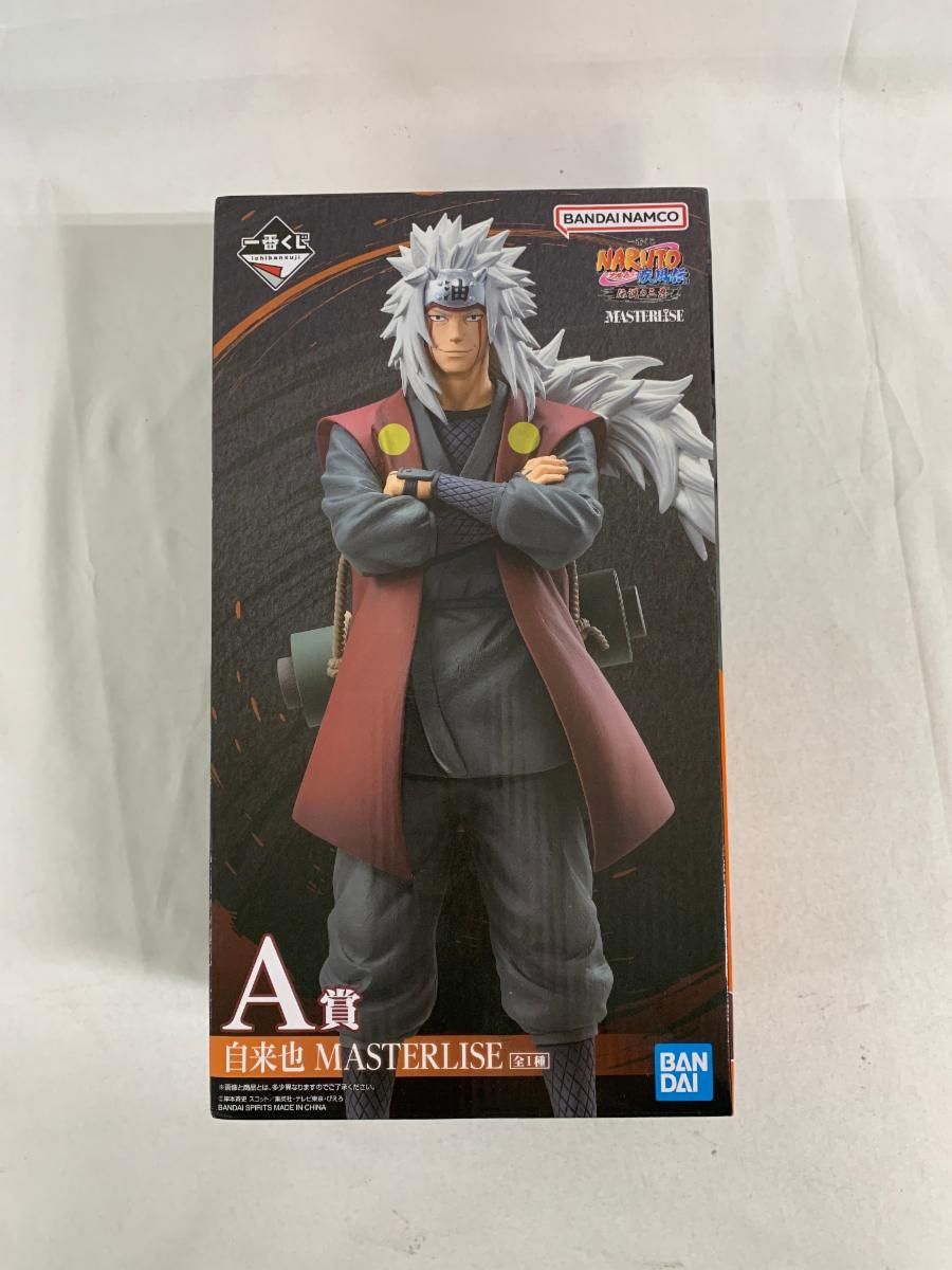 A賞 自来也 MASTERLISE 一番くじ NARUTO-ナルト- 疾風伝 伝説の三忍