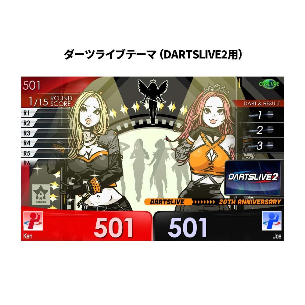 ☆【廃番レア】ダーツライブ20周年記念 ダーツライブカード KENTOO