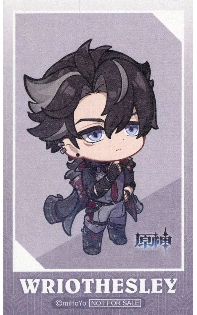 中古】キャラカード リオセスリ(ミニキャラ1) カード 「原神×GiGO