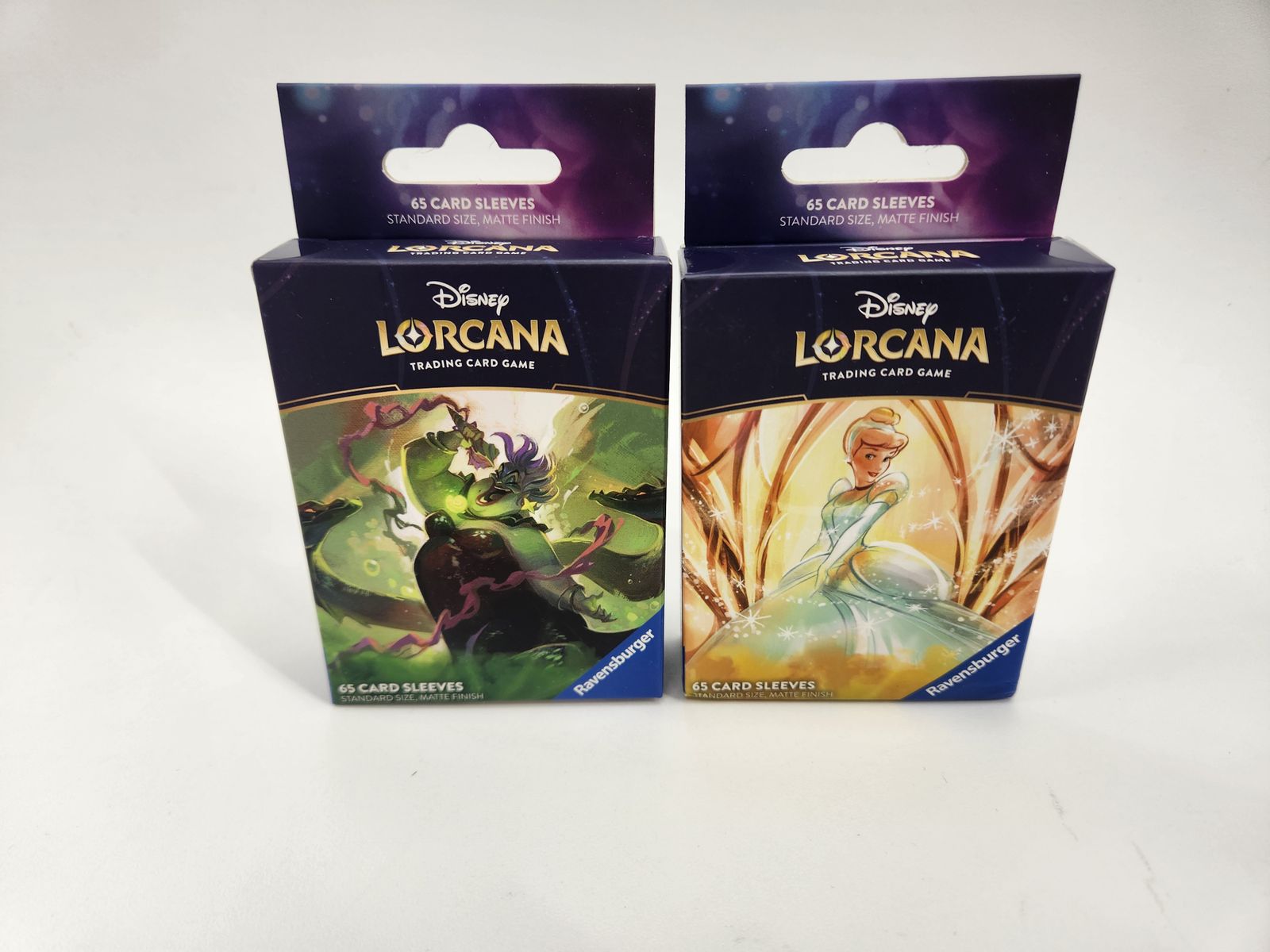 英語版新弾】Disney Lorcana スリーブ アースラ シンデレラ セット