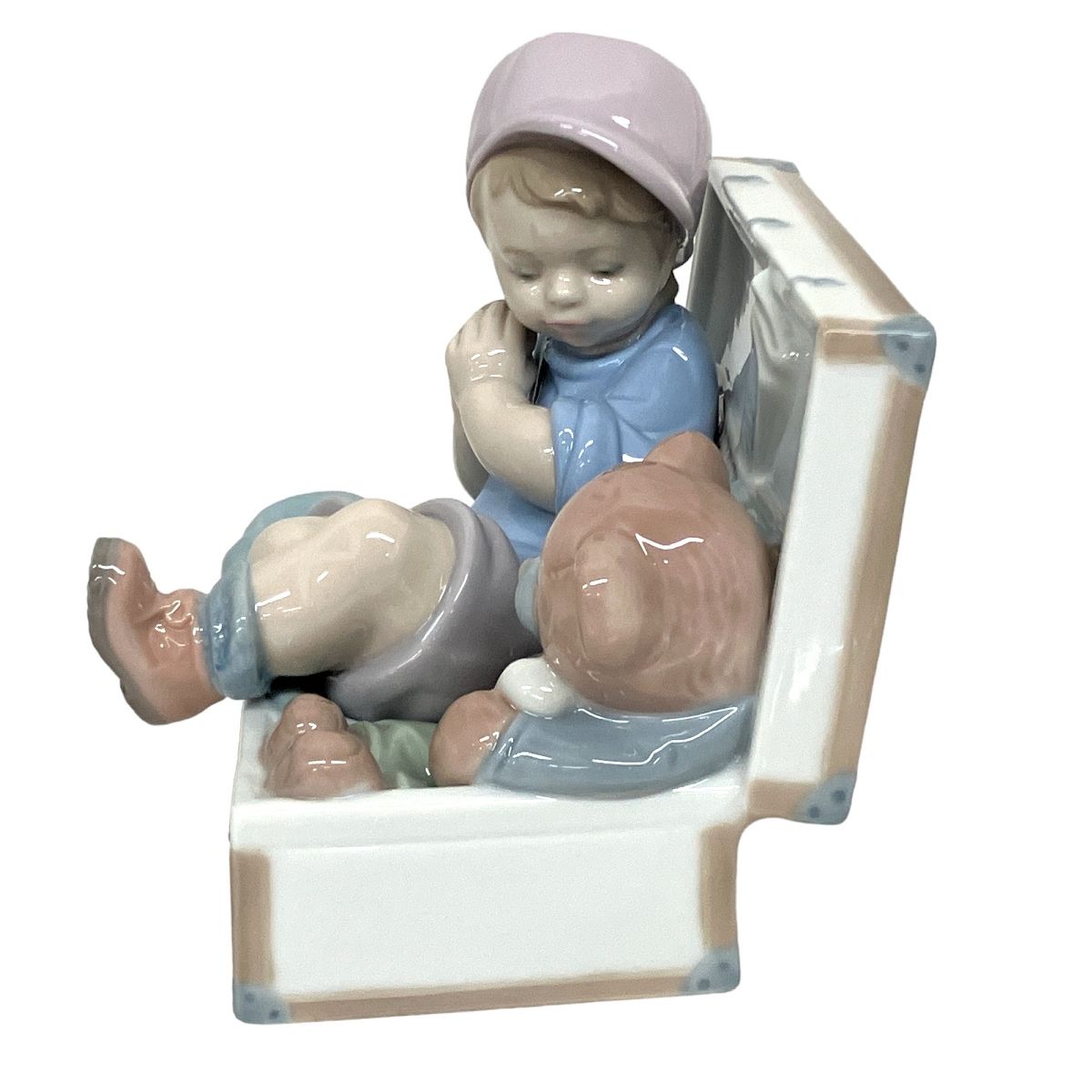 LLADRO リヤドロ 6795 一緒に遊ぼう 陶器 置物 人形 インテリア 中古