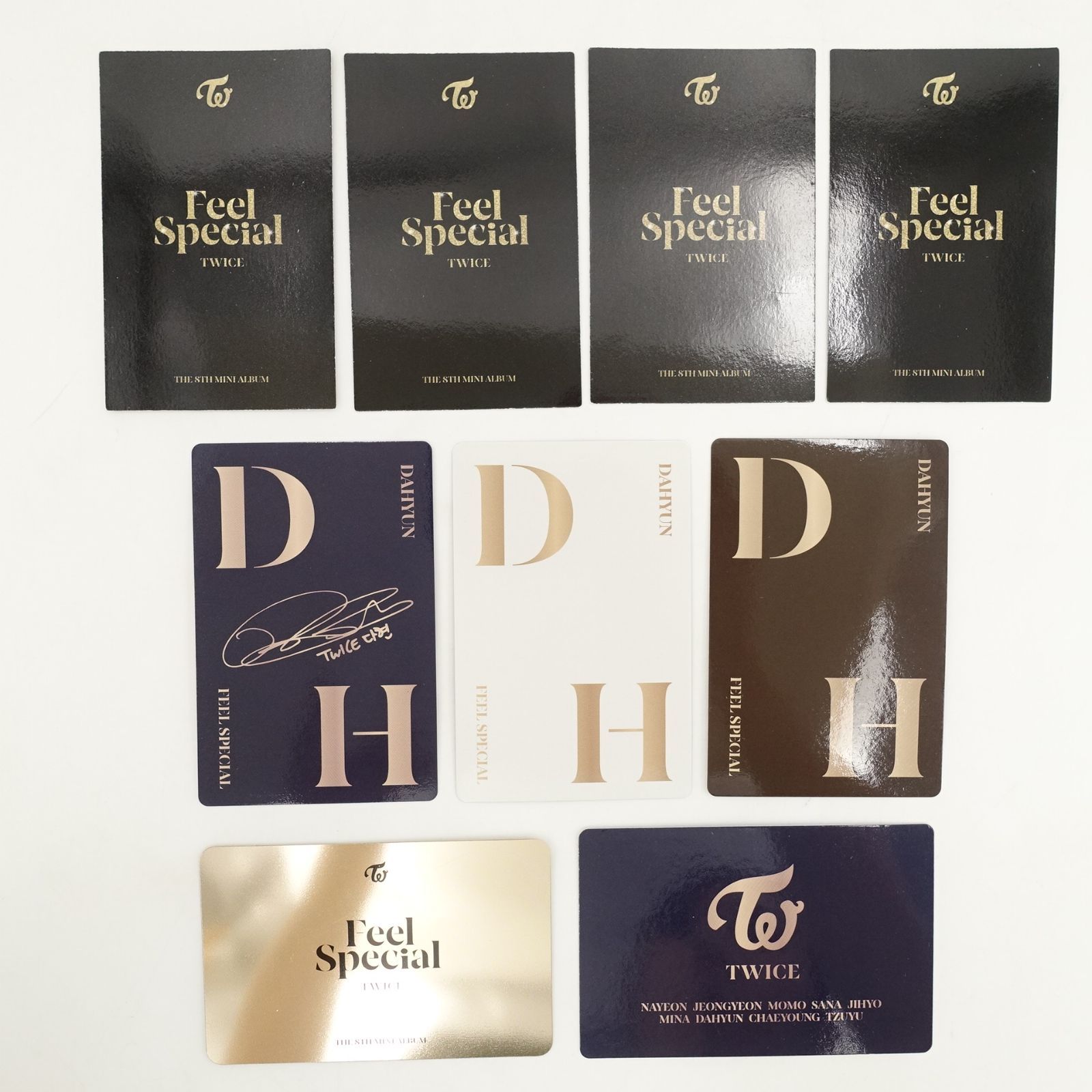 TWICE ダヒョン Feel Special トレカ フォト カード DAHYUN メンバー