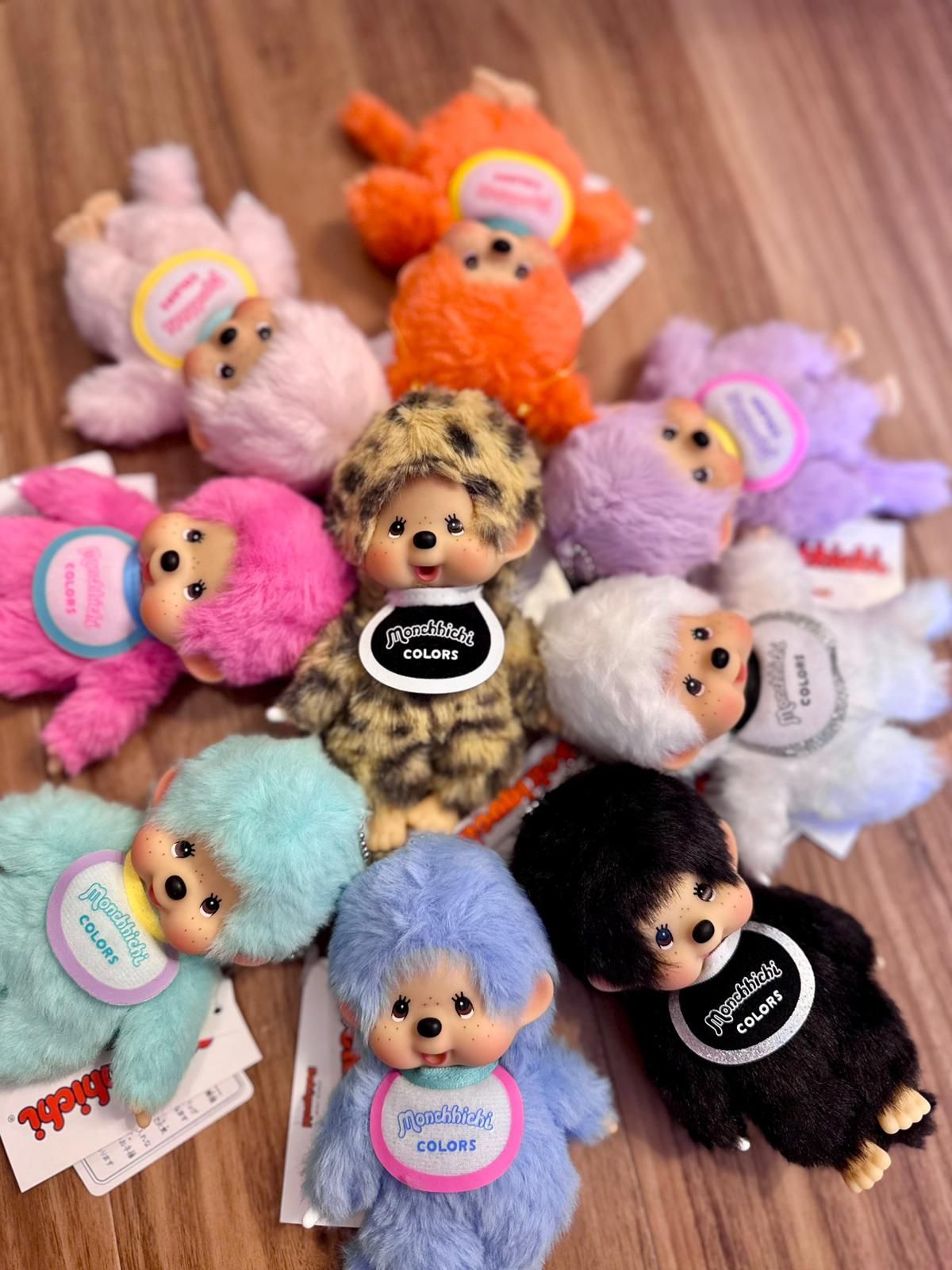 モンチッチCOLORS キーチェーン ヒョウ柄 - メルカリ