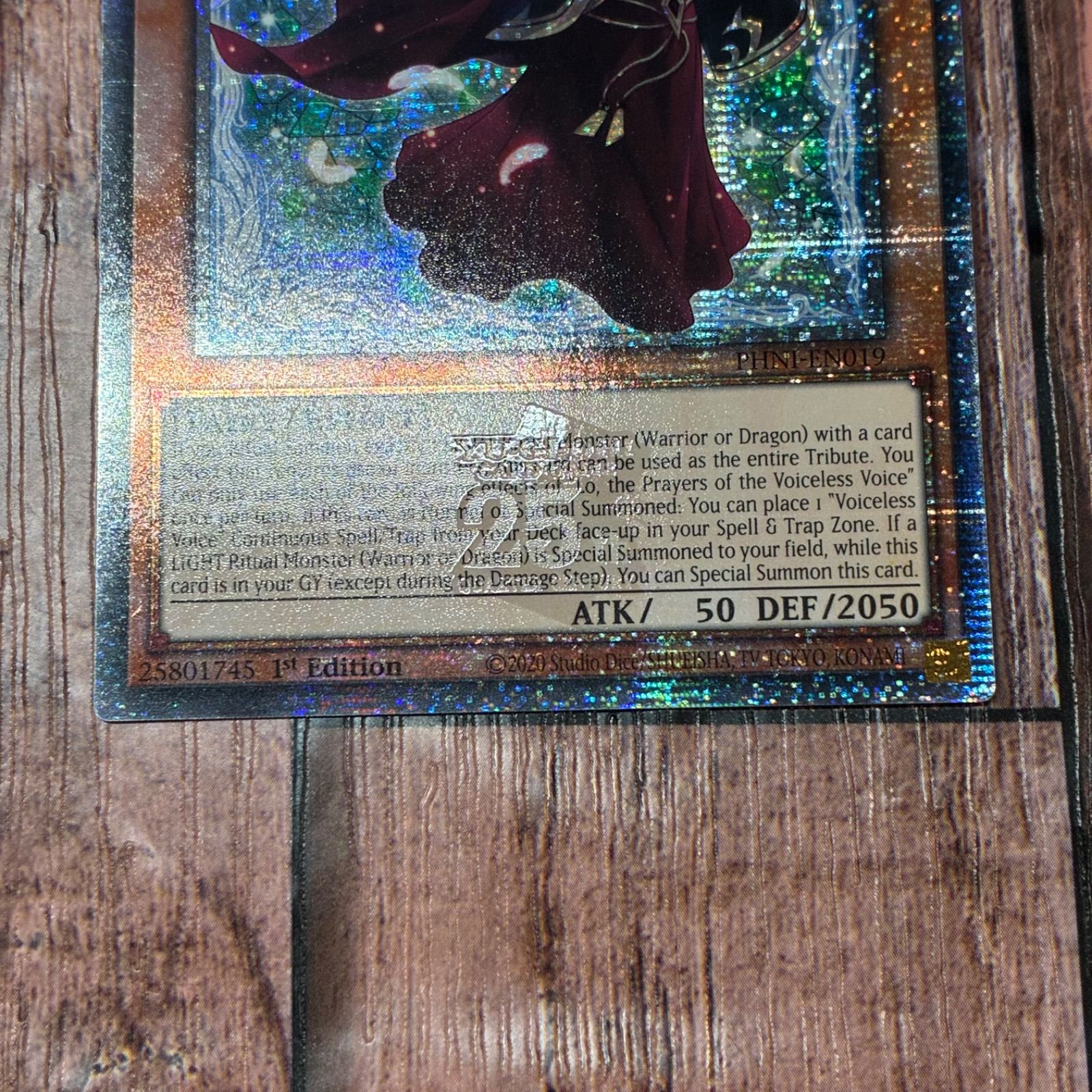 遊戯王 英語版 粛声の祈り手ロー 25thシク - メルカリ