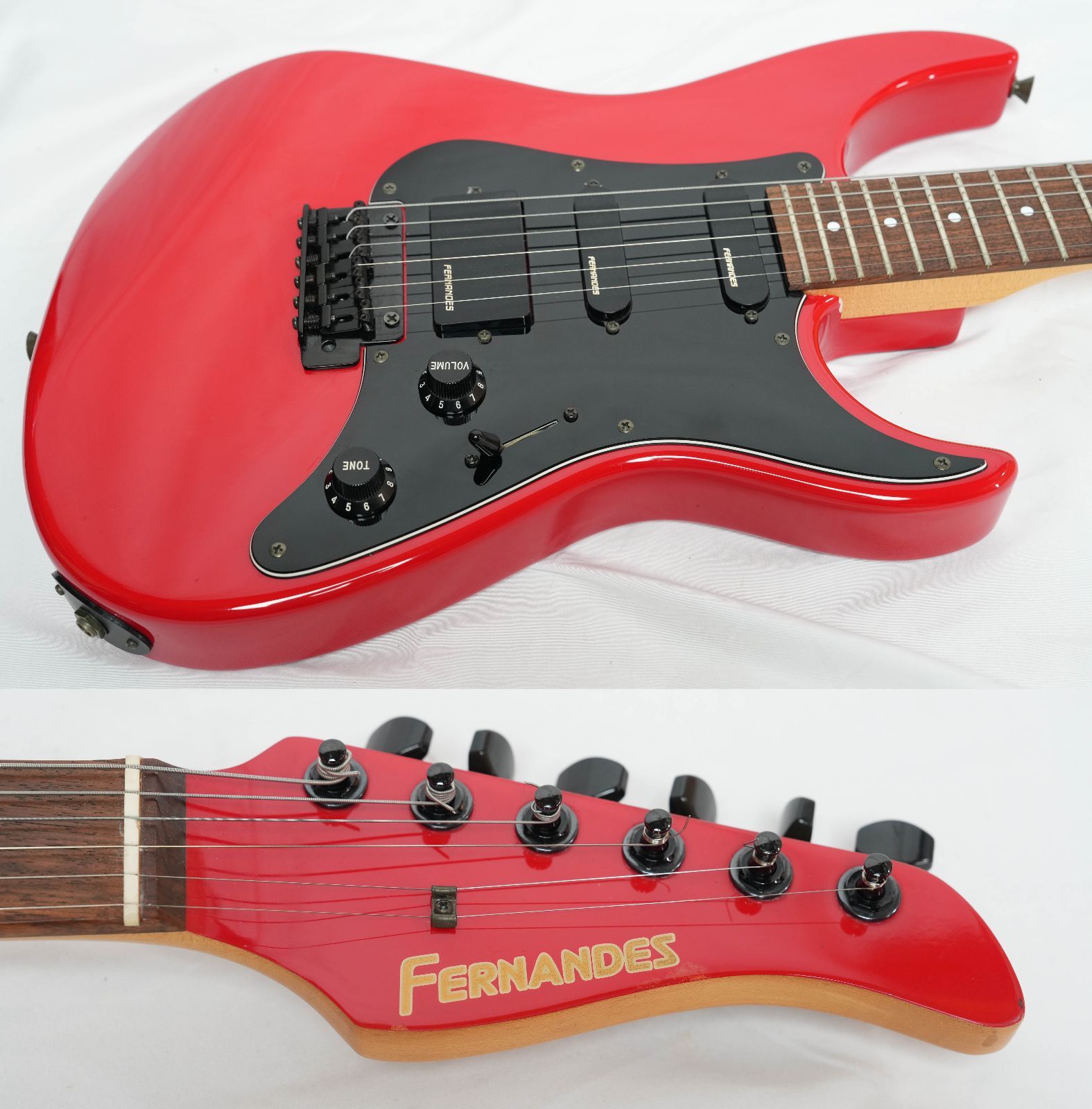 ☆FERNANDES☆SFR-50 REVOLVER RED ショートスケール 日本製 90年代