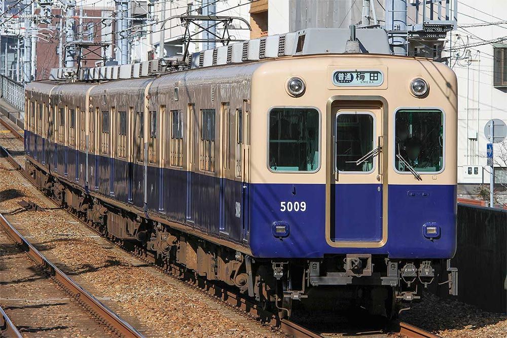 阪神5001形（5009編成）4両編成セット（動力付き） 【グリーンマックス