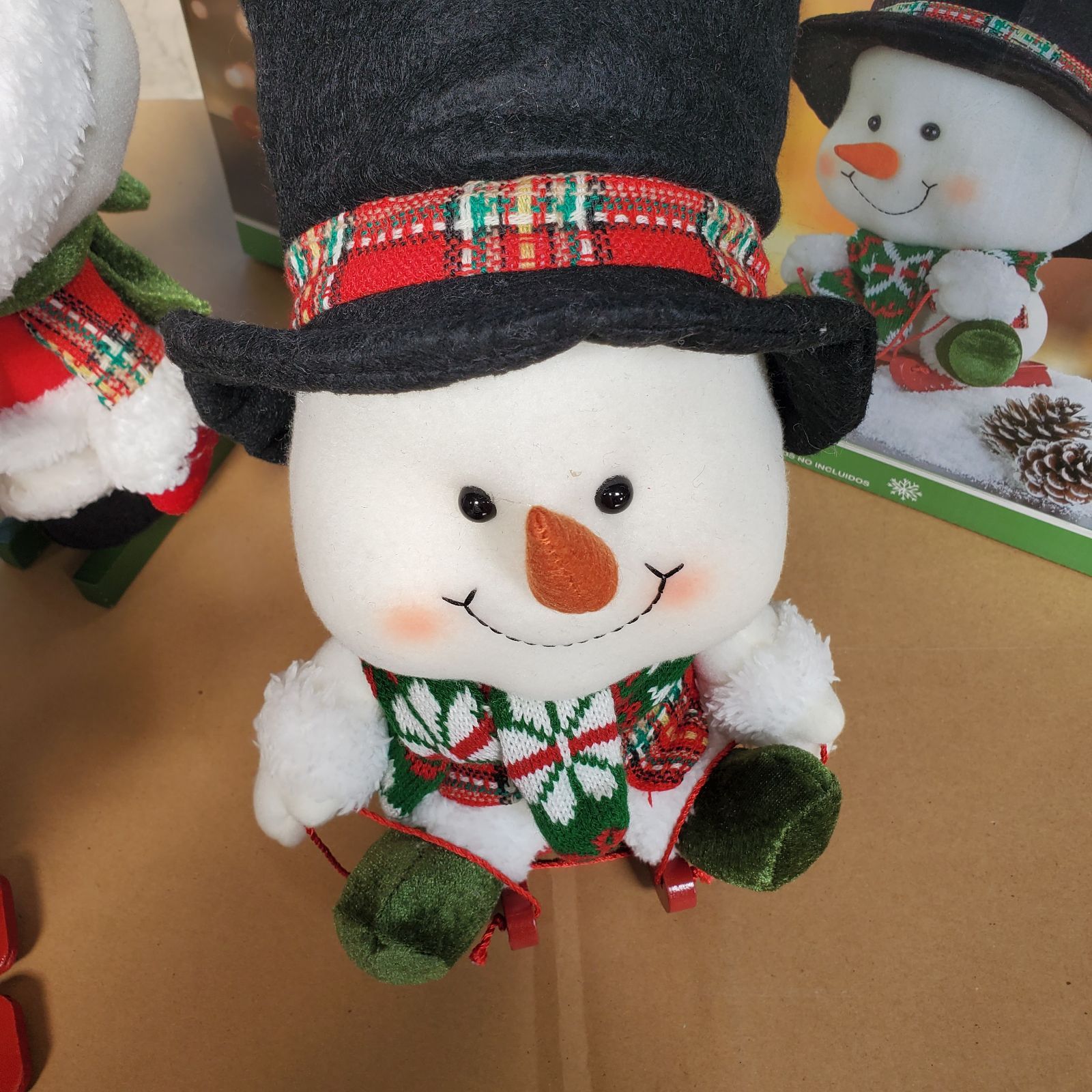 新品】スノーマン 3個セット ぬいぐるみ Costco コストコインテリア