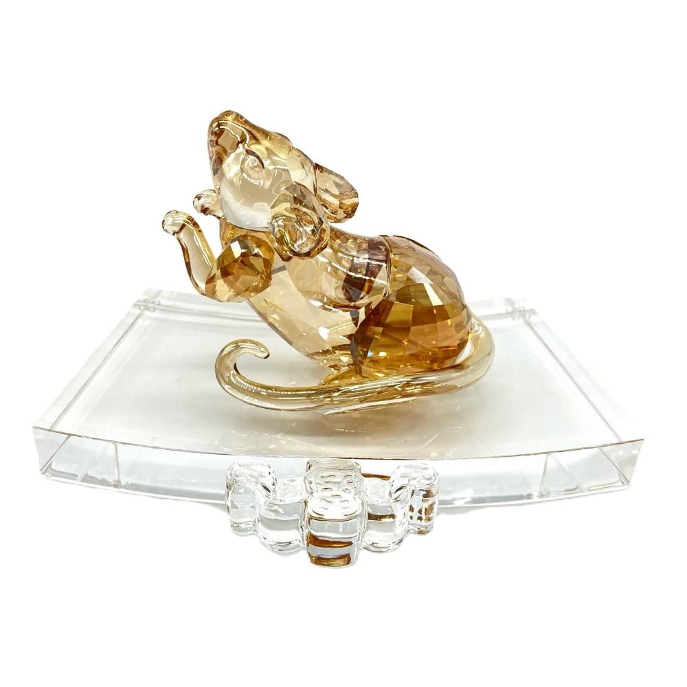 スワロフスキー SWAROVSKI 十二支 マウス オブジェ 置物 5301556