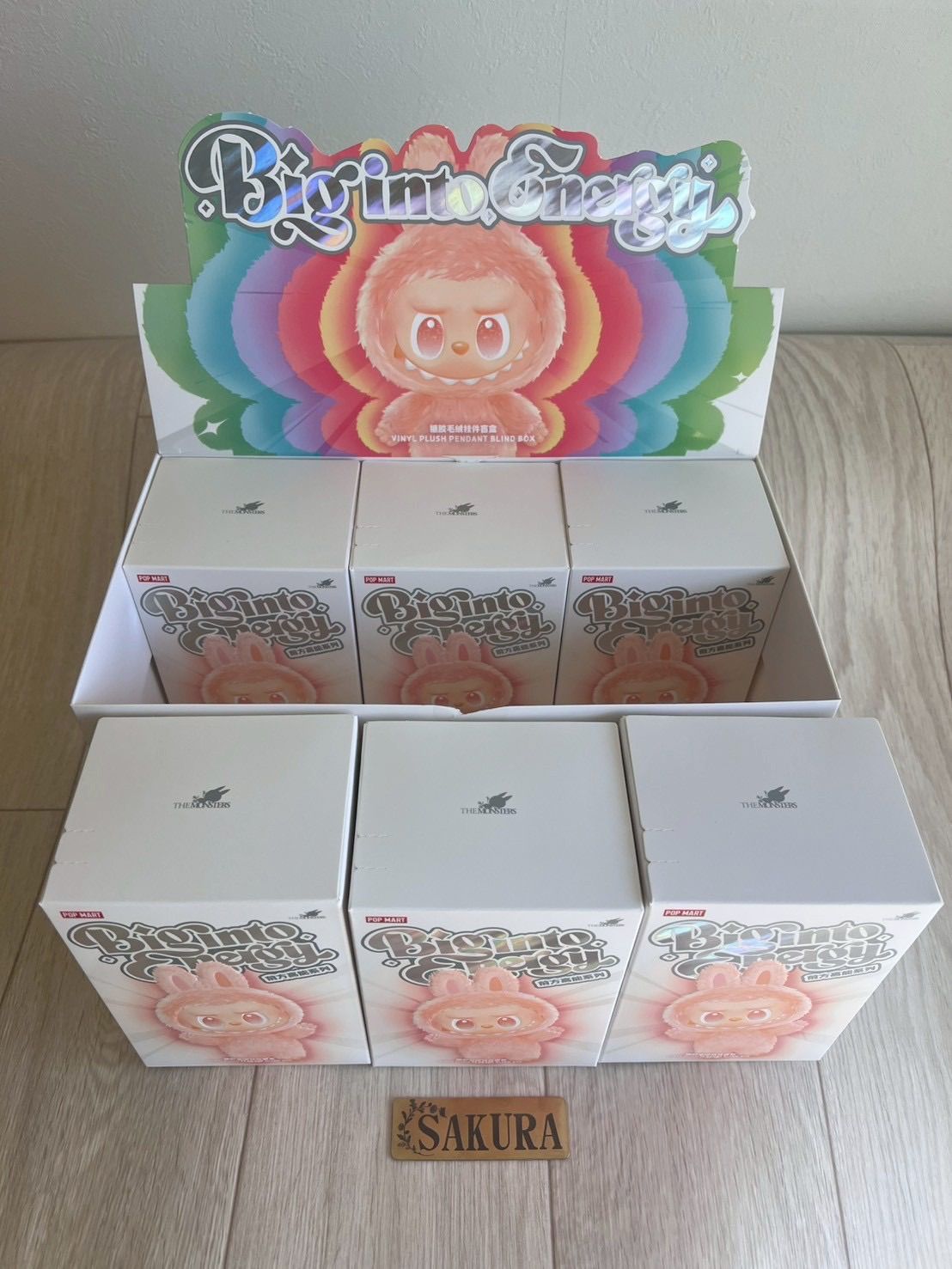 正規品 未開封】 LABUBU Big into Energy 3箱 ラブブ ポップマート