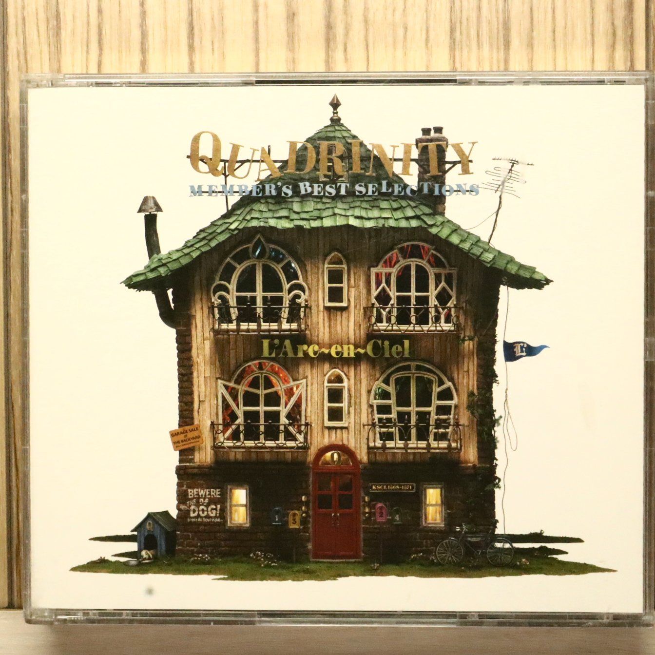 国内盤CD☆ラルク アン シエル/L'Arc~en~Ciel□ QUADRINITY ~MEMBER'S