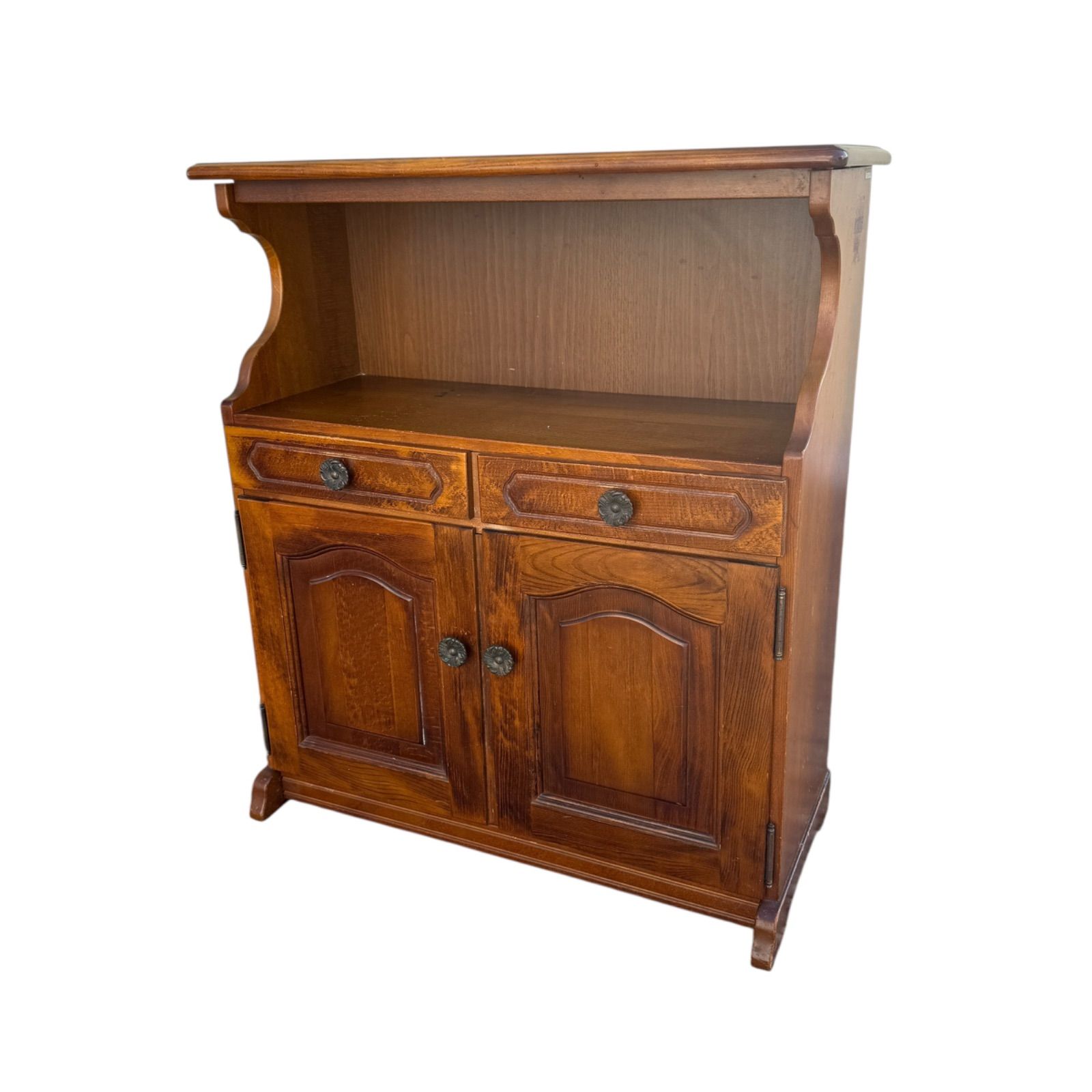 karimoku カリモク コロニアル 電話台 レトロ アンティーク karimoku