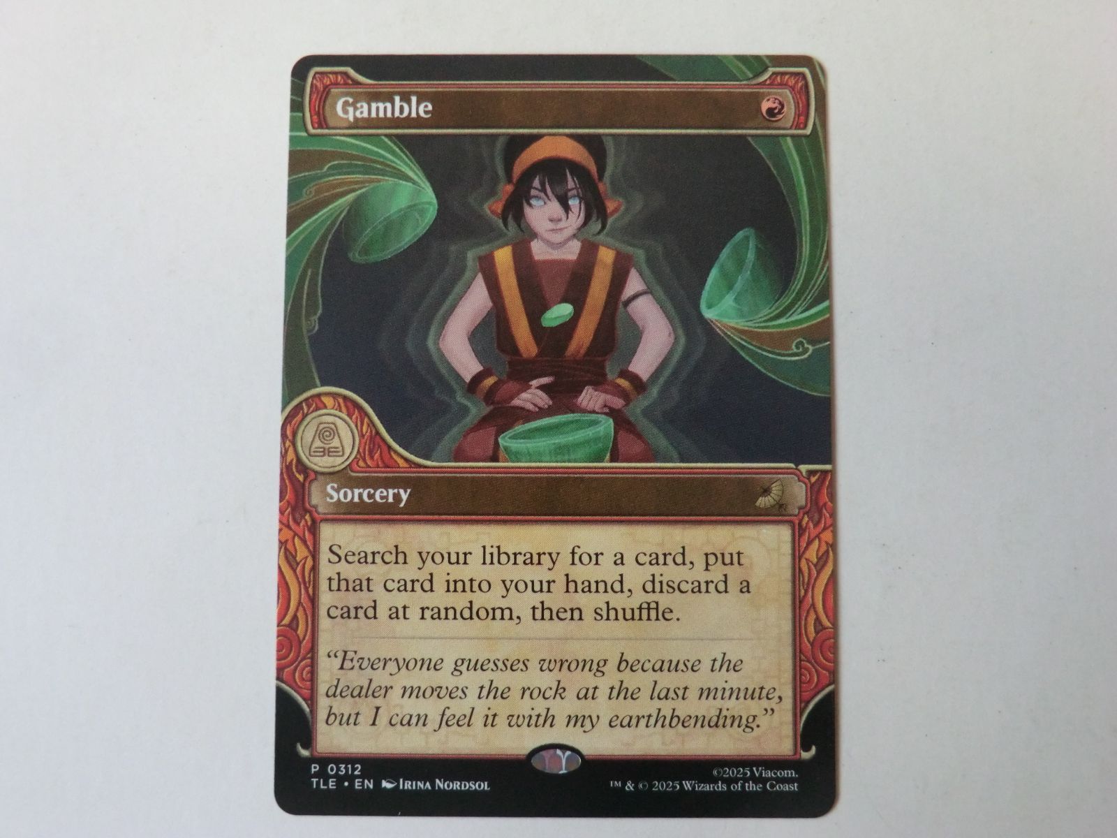 MTG ギャンブル（ショーケース） アバター 伝説の少年アン 英語 1枚