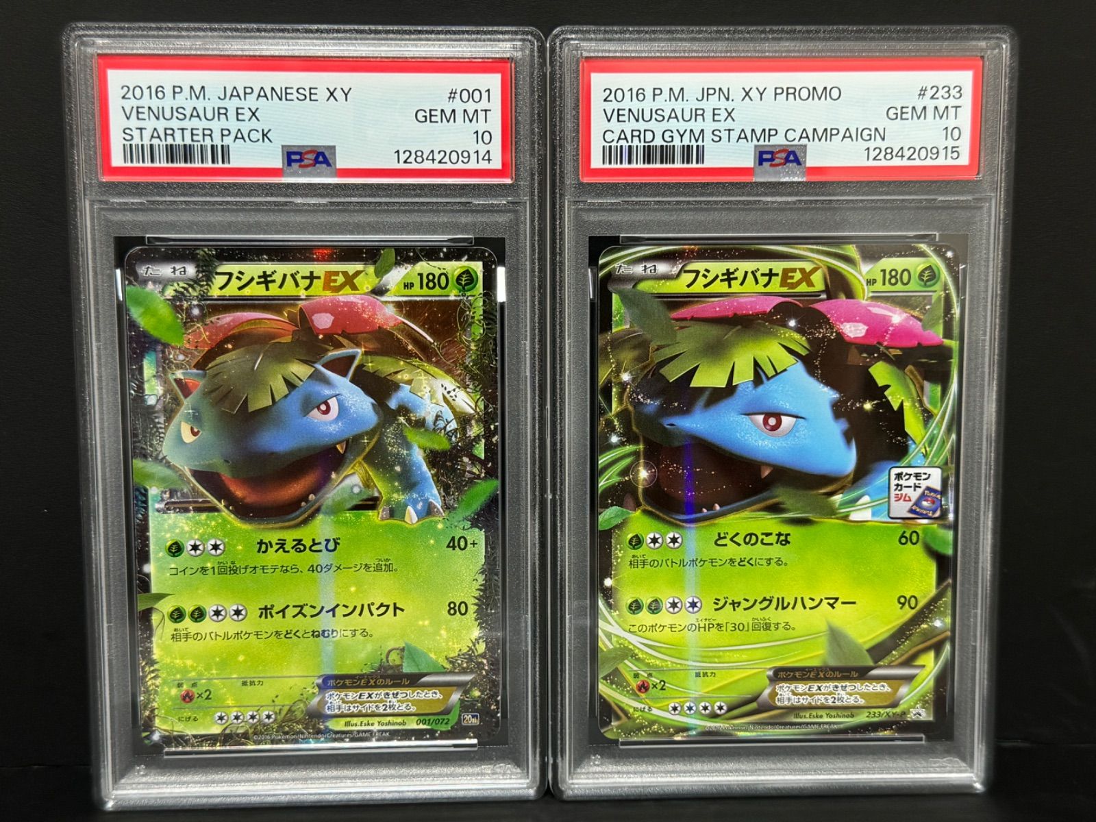 PSA10 フシギバナEX 001/072 20th 233/XY-P PROMO プロモ VENUSAUR EX