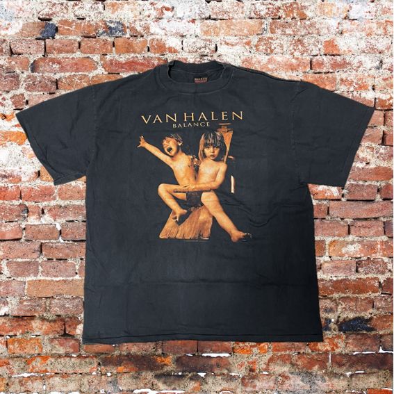 VAN HALEN / ヴァンヘイレン Tシャツ BALANCE ツアーTシャツ - メルカリ