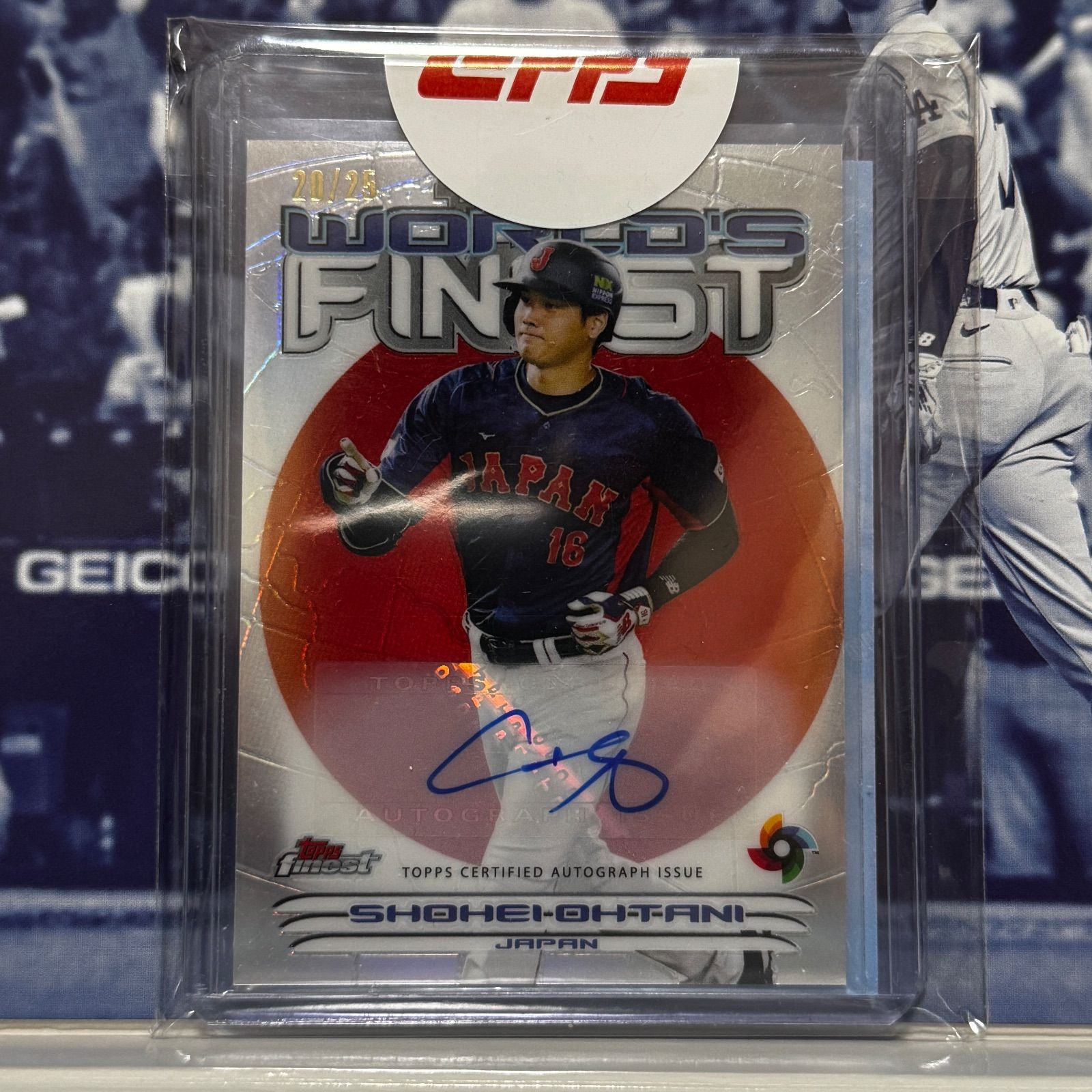 2023 Topps FINEST WBC 日本代表 大谷翔平 直筆サインカード - メルカリ